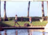 Girls on Lagoon Bridge 2